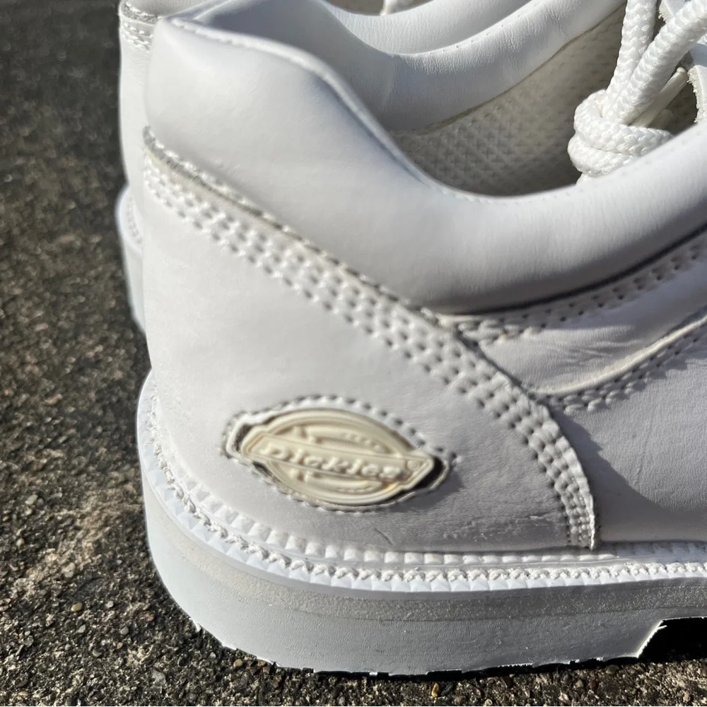 White Womens Dickies Work Shoes/Boots Size 8.5W good condition - Picture 4 of 8